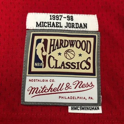 NBA Jersey Chicago Bulls Mitchell & Ness HWC Red - 1997/98